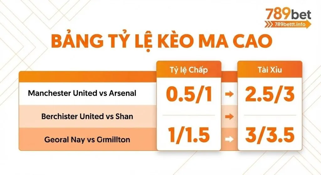 Các loại hình cơ bản trong bảng kèo Ma Cao là gì?