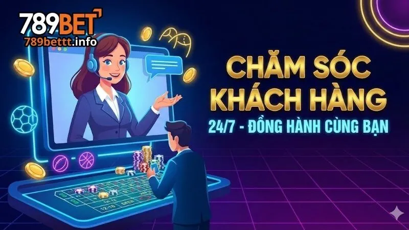Triết lý phục vụ tại hệ thống chăm sóc khách hàng 789Bettt