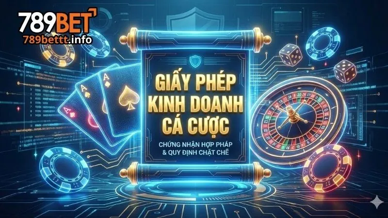 Tầm quan trọng của giấy phép kinh doanh 789Bettt đối với người chơi